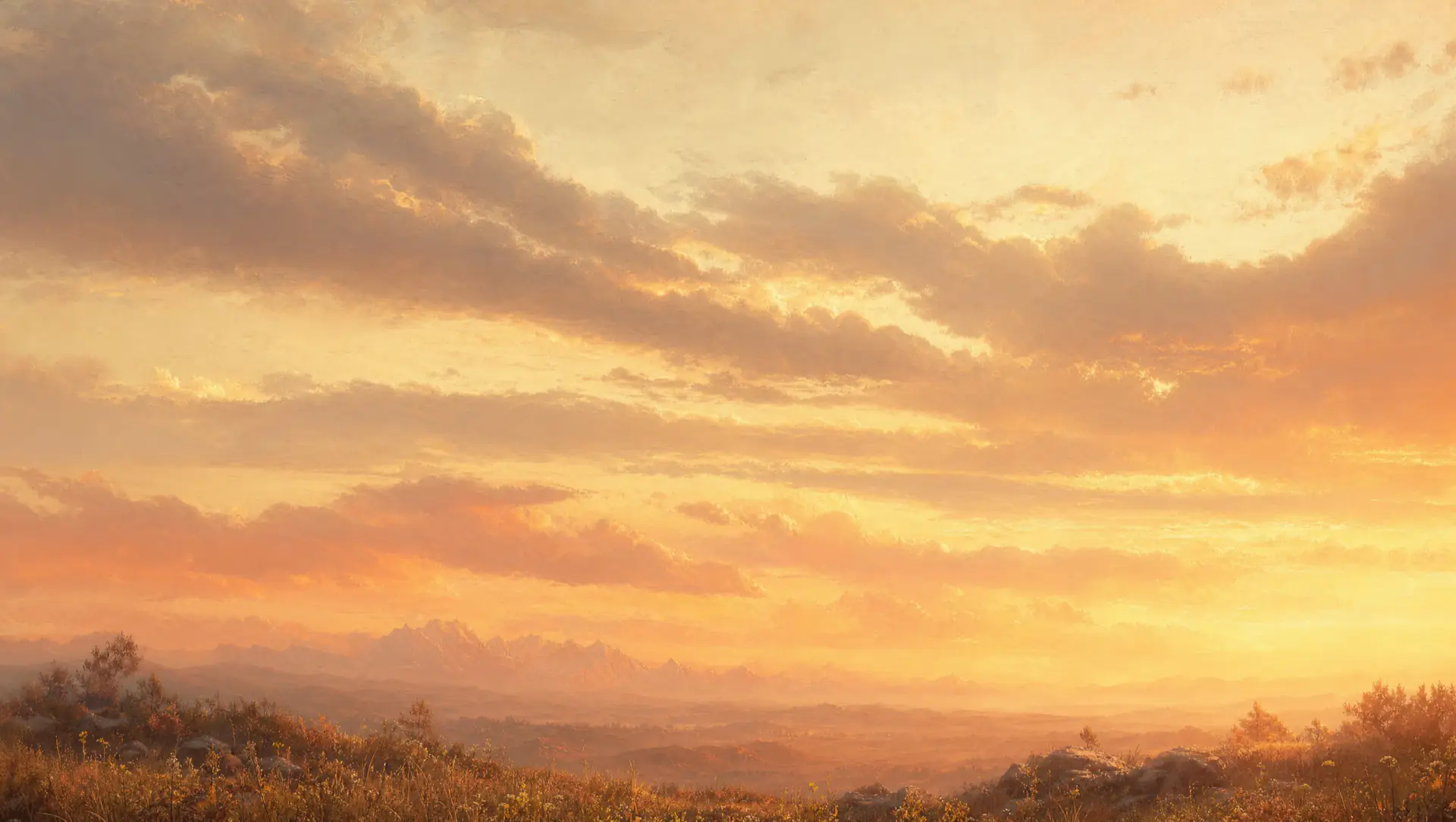 Done Bear landscape sky